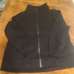 Lululemon oversized long full zip scuba